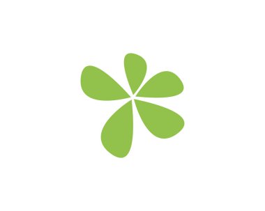 Plumeria çiçek simge vektör çizim tasarım