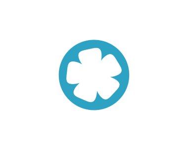 Plumeria çiçek simge vektör çizim tasarım