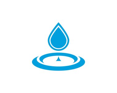 su damlası logo şablonu