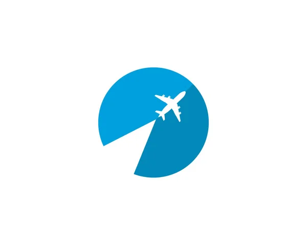 Samolot wektor ikona ilustracja projektu — Wektor stockowy