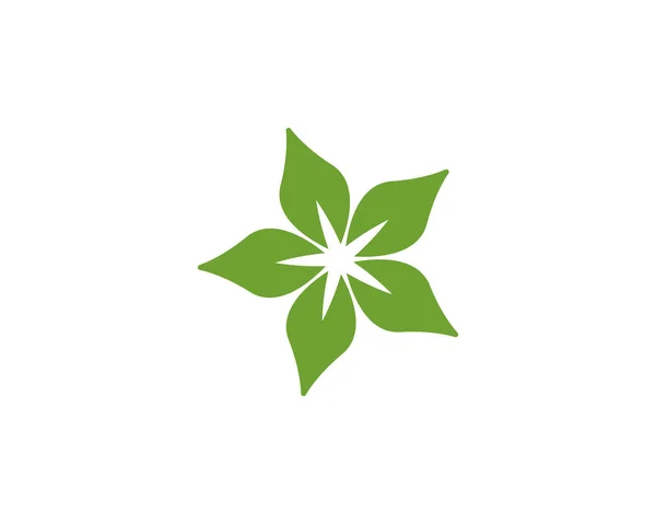 Kwiat jaśminu wektor ikona ilustracja projektu — Wektor stockowy
