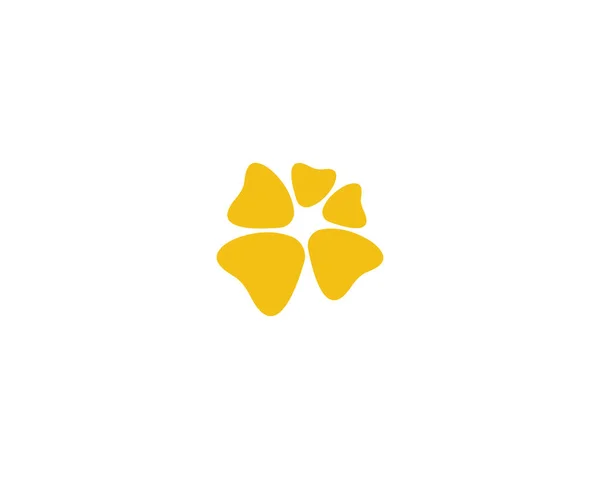 Plumeria icône fleur vecteur illustration design — Image vectorielle