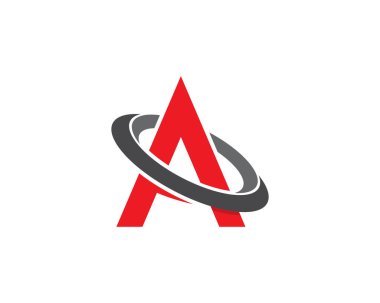 Bir Harf Logosu İş Şablonu Vektör simgesi