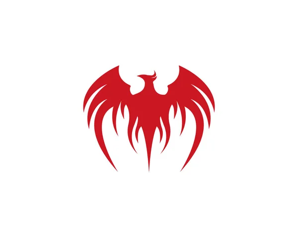 Seturi de șablon de design logo Phoenix — Vector de stoc