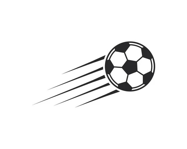 サッカーボールのアイコン。ロゴベクターイラスト — ストックベクタ