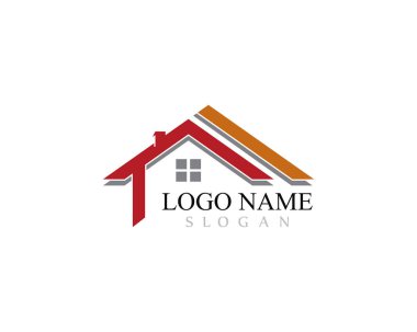 İş için gayrimenkul, Emlak ve inşaat Logo Tasarım