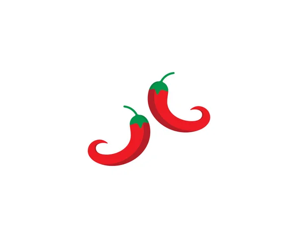 Chile logo plantilla vector icono ilustración — Vector de stock