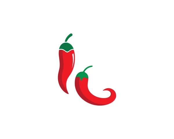 Chile logo plantilla vector icono ilustración — Vector de stock