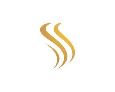 Saç logosu şablon vektör simge illüstrasyon 