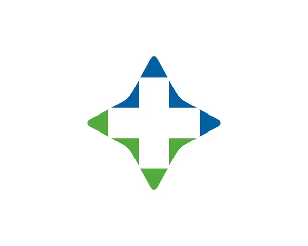 Векторная иллюстрация медицинского логотипа — стоковый вектор