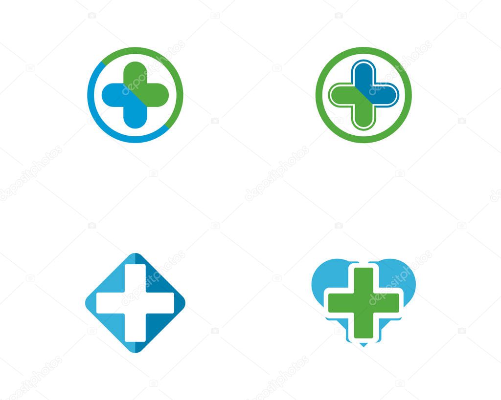 Health Medical Logo template vector illustration design