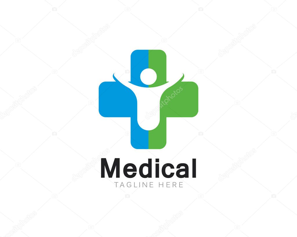 Health Medical Logo template vector illustration design