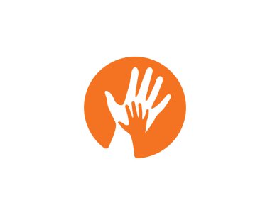 El Bakımı Logo Şablonu vektör simgesi