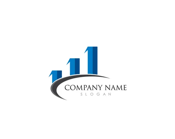 Business Finance professionell logotyp mall vektor — Stock vektor