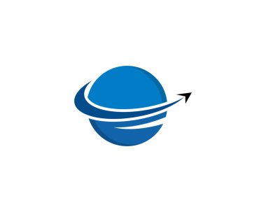 Daha Hızlı Logo Şablonu vektör simgesi çizimi