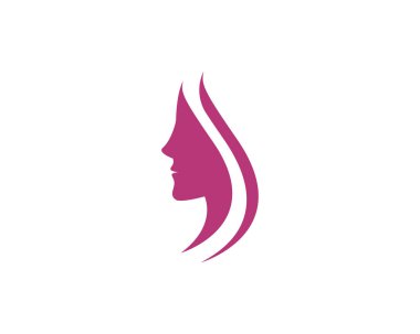 Güzellik kadın kutsal kişilerin resmi Logo şablonu 