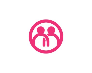 Evlat Edinme ve Toplum Bakımı Logo şablonu vektörü