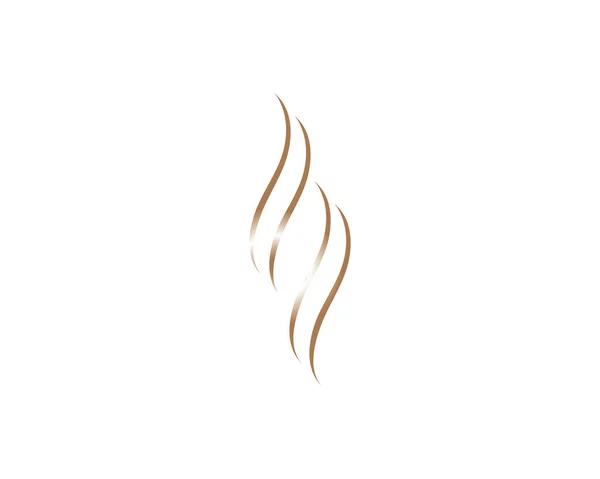 Шаблон логотипу волосся Векторні ілюстрації піктограм — стоковий вектор