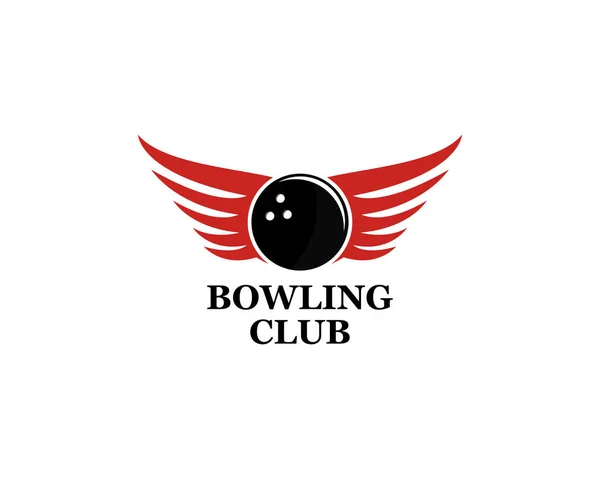 Wektor zestaw logo Bowling, emblematy logo Bowling i Bowling Lo — Wektor stockowy