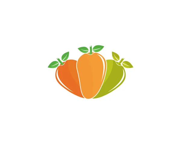 Mango en estilo plano. Mango vector logo. — Vector de stock