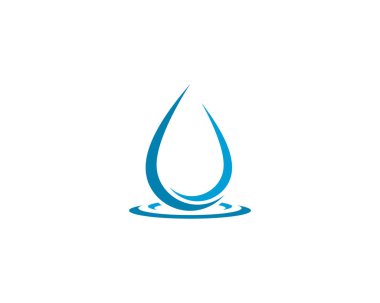 Soyut su damlaları sembolleri kümesi