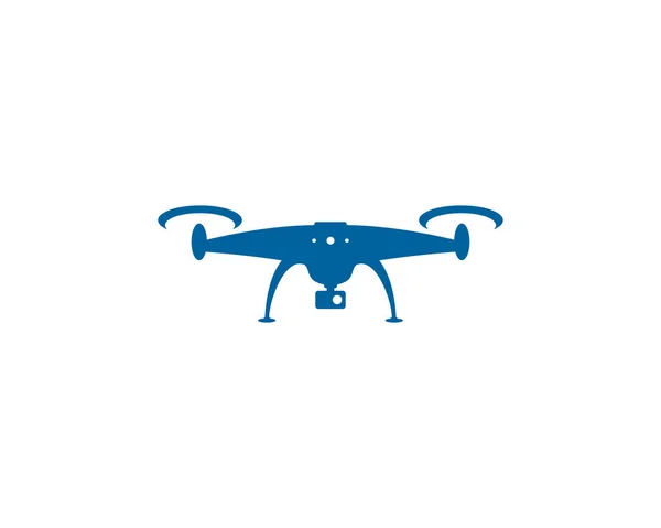 Logo drone icona vettoriale — Vettoriale Stock