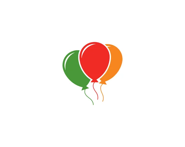 Modelo de ícone de vetor de balão — Vetor de Stock