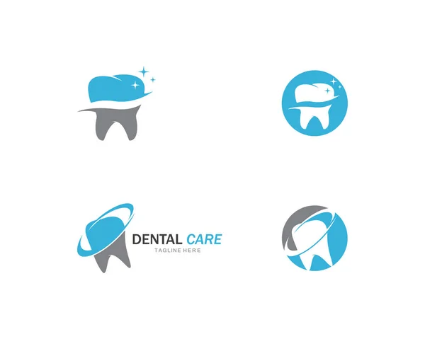 Smile Dental logo Template vector illustration icon — Stock Vector
