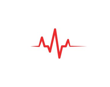 Pulse Line ılustration vektör 