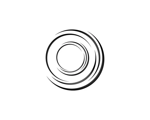 Abstrakt spiral logotyp mall vektor ikon — Stock vektor