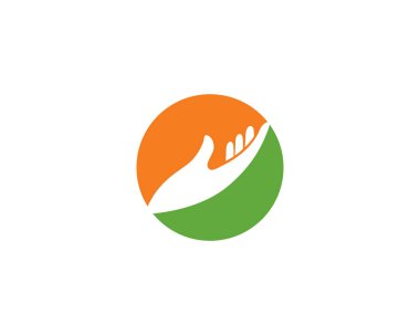 El bakımı logo şablonu vektör resimleme 