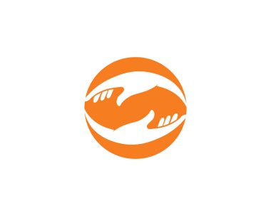 El bakımı logo şablonu vektör resimleme 