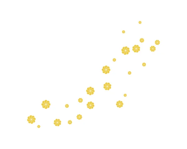 Set van abstracte bloemen achtergrond sjabloon vector illustratie — Stockvector