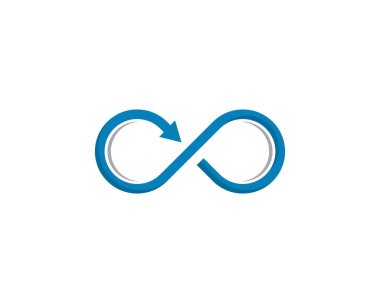 Infinity Tasarım Infinity logosu Vektör Logo