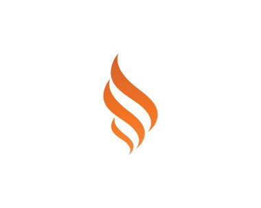 Yangın alev Logo şablonu vektör simge petrol, gaz ve enerji logo 