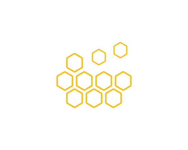Концепция фоновой текстуры Honeycomb — стоковый вектор
