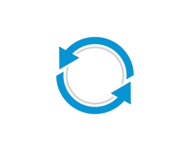 Vektör logo geri dönüşüm