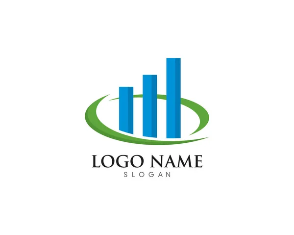 İş Finansmanı profesyonel logo şablon vektörü — Stok Vektör