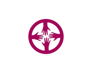 takım çalışması illüstrasyon sembol simge vektör şablon