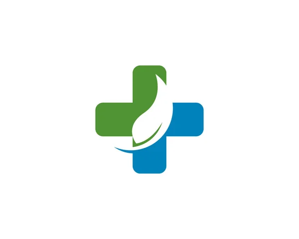 Gesundheit medizinisches Logo Vorlage Vektor Illustration — Stockvektor