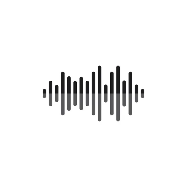 Illustration vectorielle des ondes sonores — Image vectorielle
