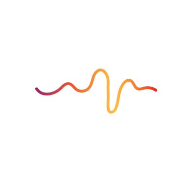 Ses dalgaları illüstrasyon vektör 