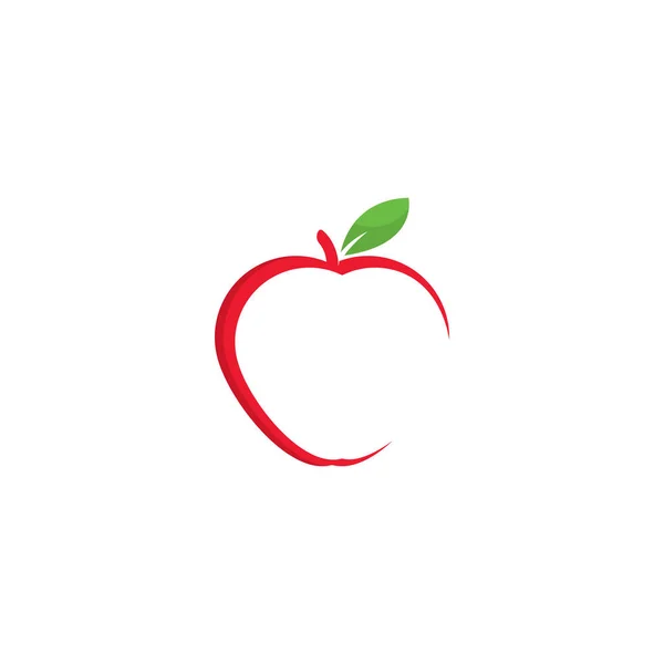 Εικονογράφηση προτύπου λογότυπου Apple — Διανυσματικό Αρχείο