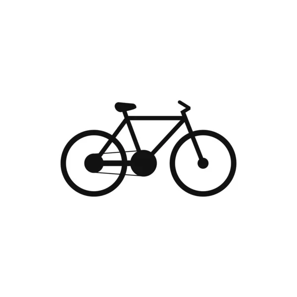 Ilustração do ícone do vetor do logotipo da bicicleta — Vetor de Stock