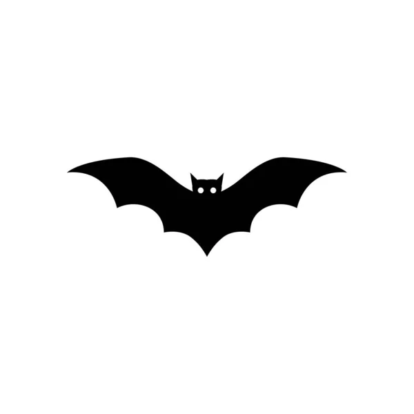 Bat Vector Icon Logo Sjabloonontwerp — Stockvector