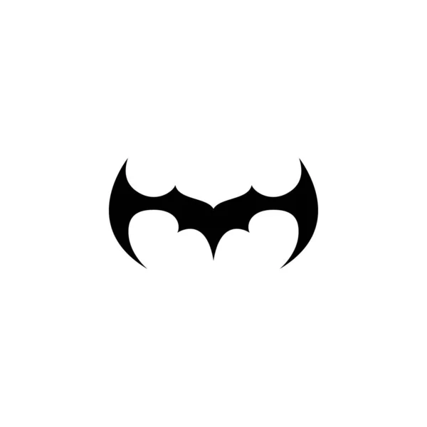 Bat διάνυσμα πρότυπο λογότυπο εικονιδίων — Διανυσματικό Αρχείο