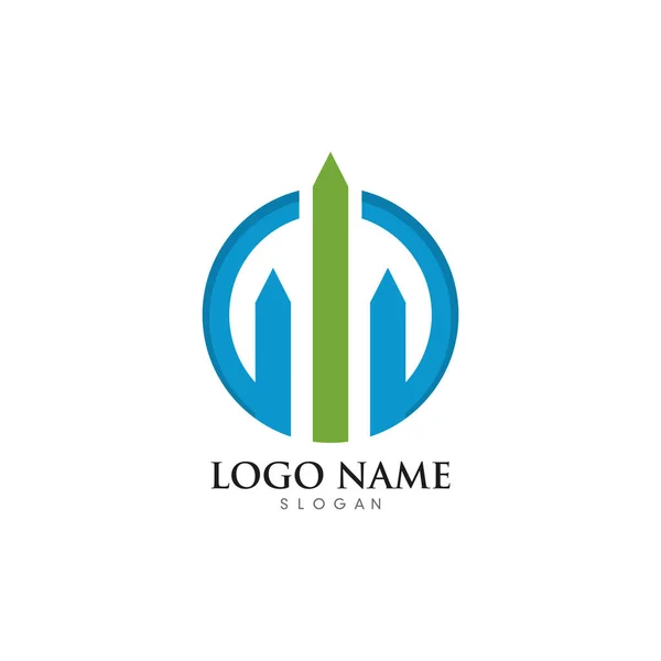 Vector de plantilla de logotipo profesional de Business Finance — Archivo Imágenes Vectoriales