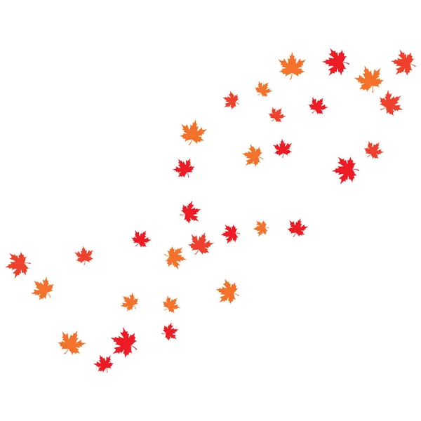 Maple Leaf achtergrond vector illustratie — Stockvector