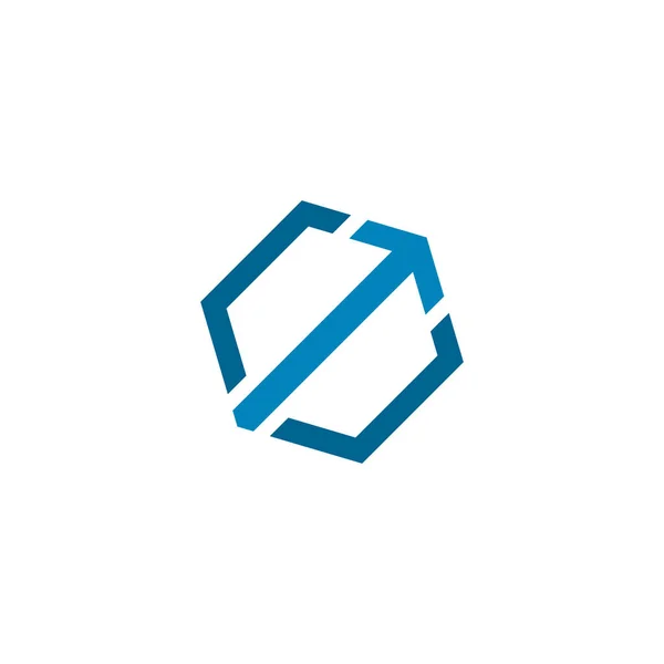 Vectorillustratie pictogram pijlen Logo sjabloon — Stockvector