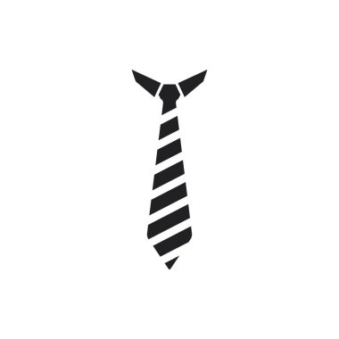 Nicktie logo simgesi vektör kavramı illüstrasyon 